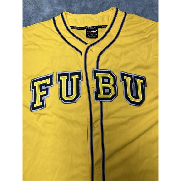 Vintage FUBU Sports Jersey Men's XL Sleeveless Hip Hop Streetwear Embroidered - Picture 5 of 9